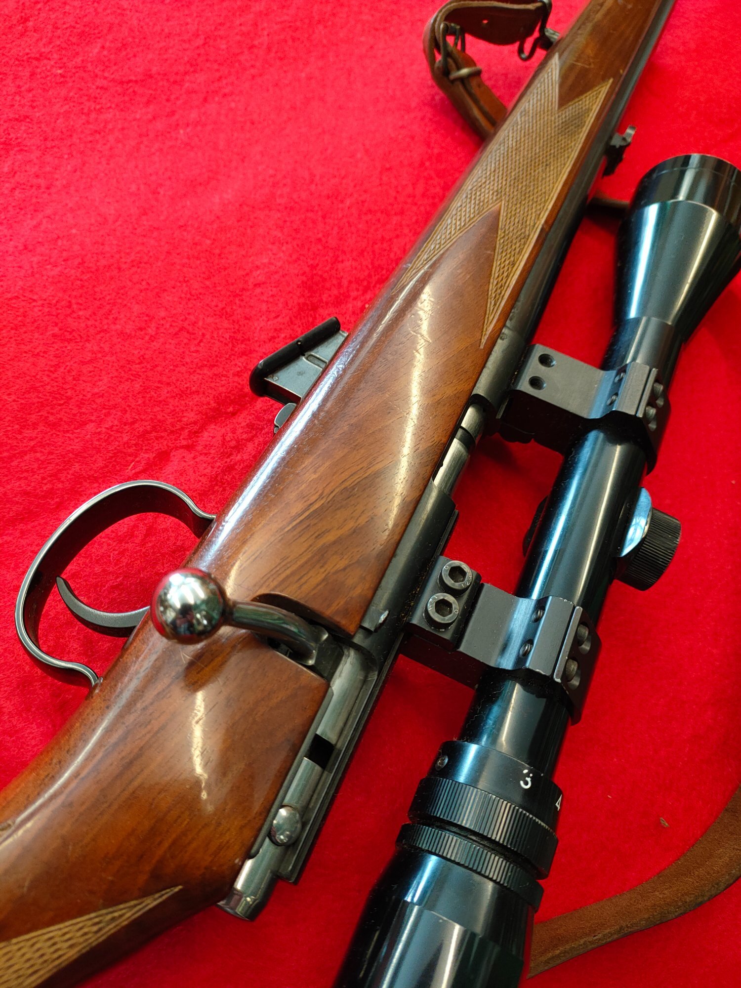 J.G. Anschütz 1415-1416 Bolt Action .22 Long Rifle (.22 LR) Rifle - {CATEGORY}