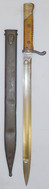 Scarce* WWI German ‘Machine Gunners’ Bayonet and Scabbard. 21133 Bayonet
