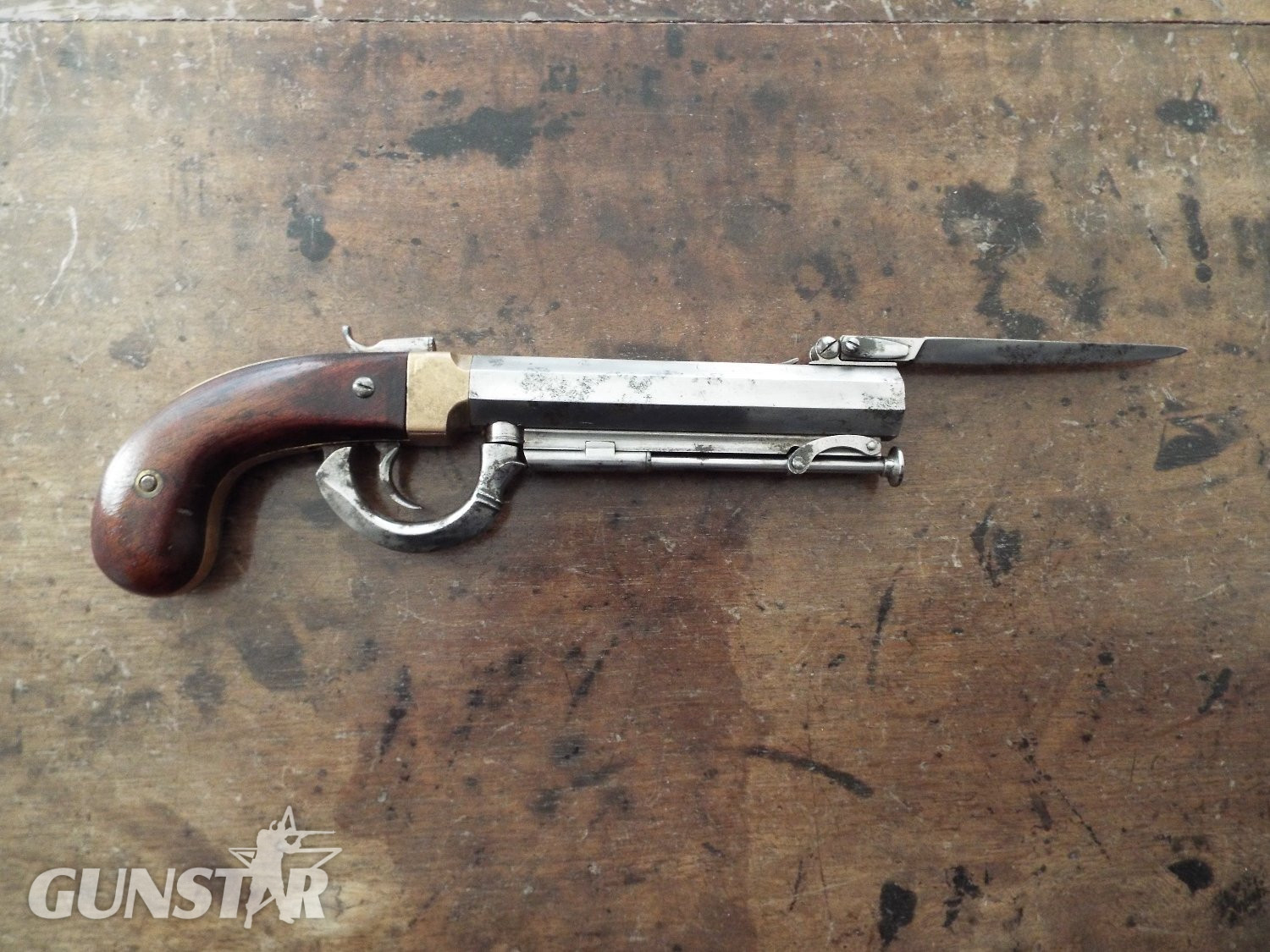 {CATEGORY} - Bacon Arms Co. Bayonet Pistol .47 Cal Muzzleloader Muzzleloader