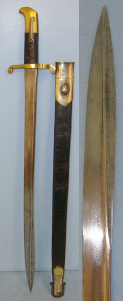  Post 1858 British Army Sappers, Miners & Engineers 1855 Pattern Bayonet