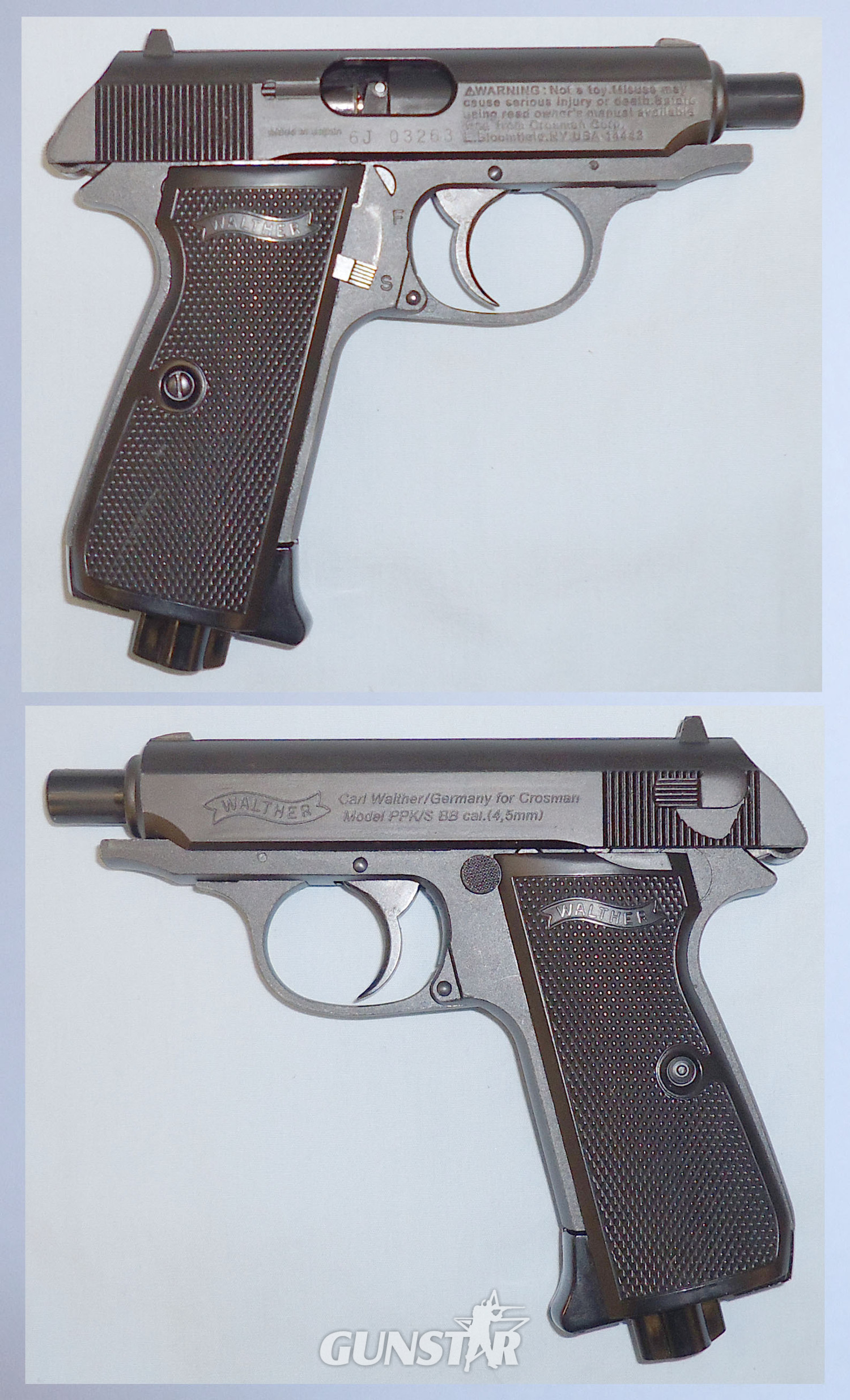 Walther As New* Boxed ‘Walther PPK/S C02 BB Pistol with Owners Manual. AI 803 .177