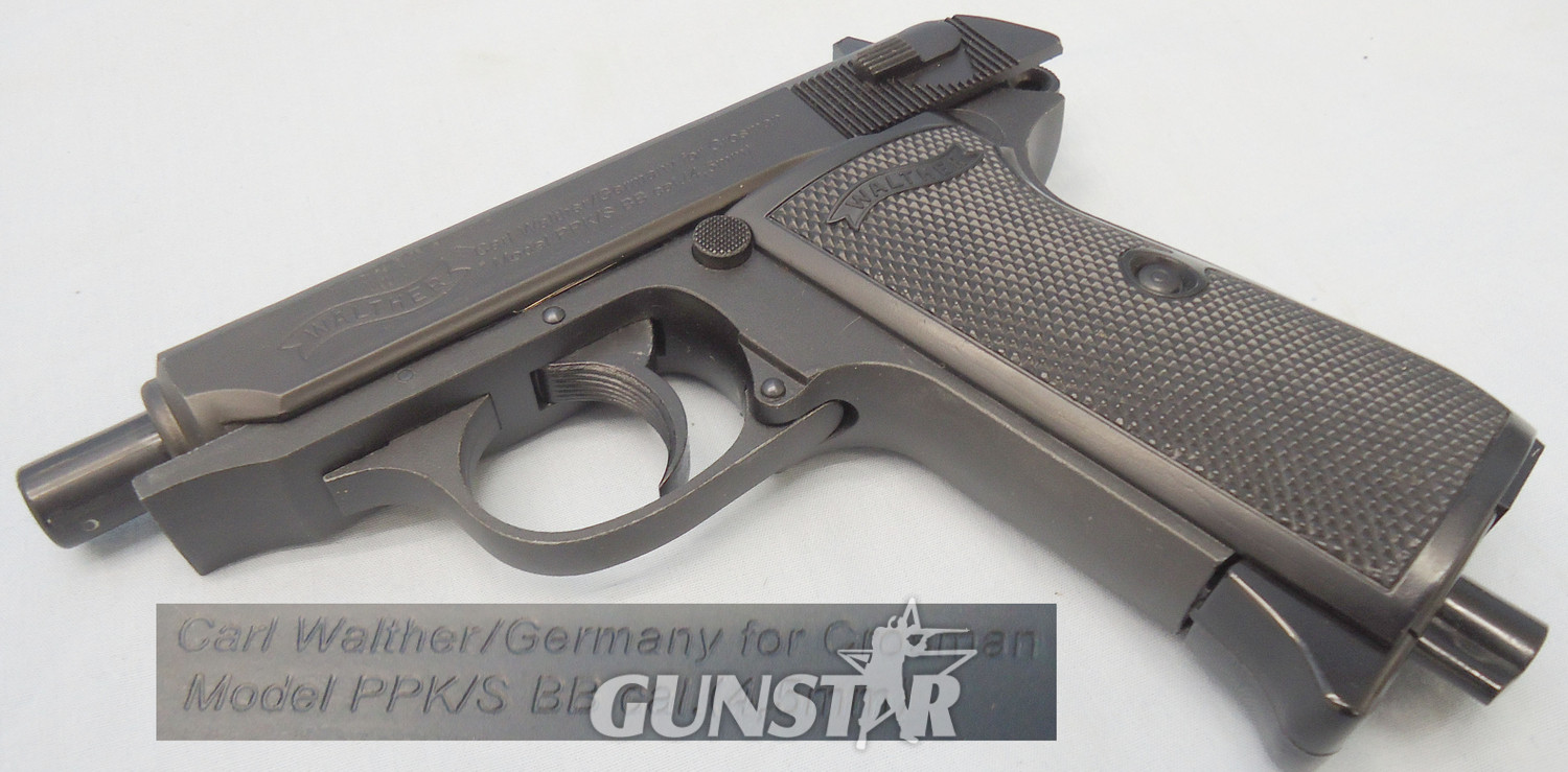  Walther As New* Boxed ‘Walther PPK/S C02 BB Pistol with Owners Manual. AI 803 .177