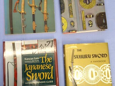 4 Books on Japanese Swords. - BO 490 4 Books on Japanese Swords. - BO 490 Other Accessory