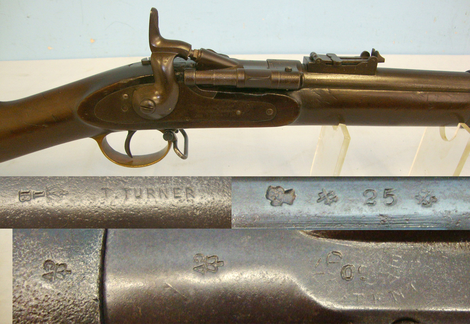T. Turner & Sons MK III .577 Obsolete Calibre 3 Band Rifle. Sn 20783:5 Single Shot .577 Rifle