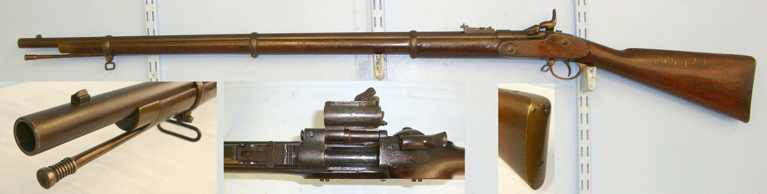  T. Turner & Sons MK III .577 Obsolete Calibre 3 Band Rifle. Sn 20783:5 Single Shot .577 Rifle