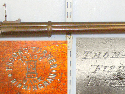 T. Turner & Sons MK III .577 Obsolete Calibre 3 Band Rifle. Sn 20783:5 Single Shot .577 Rifle