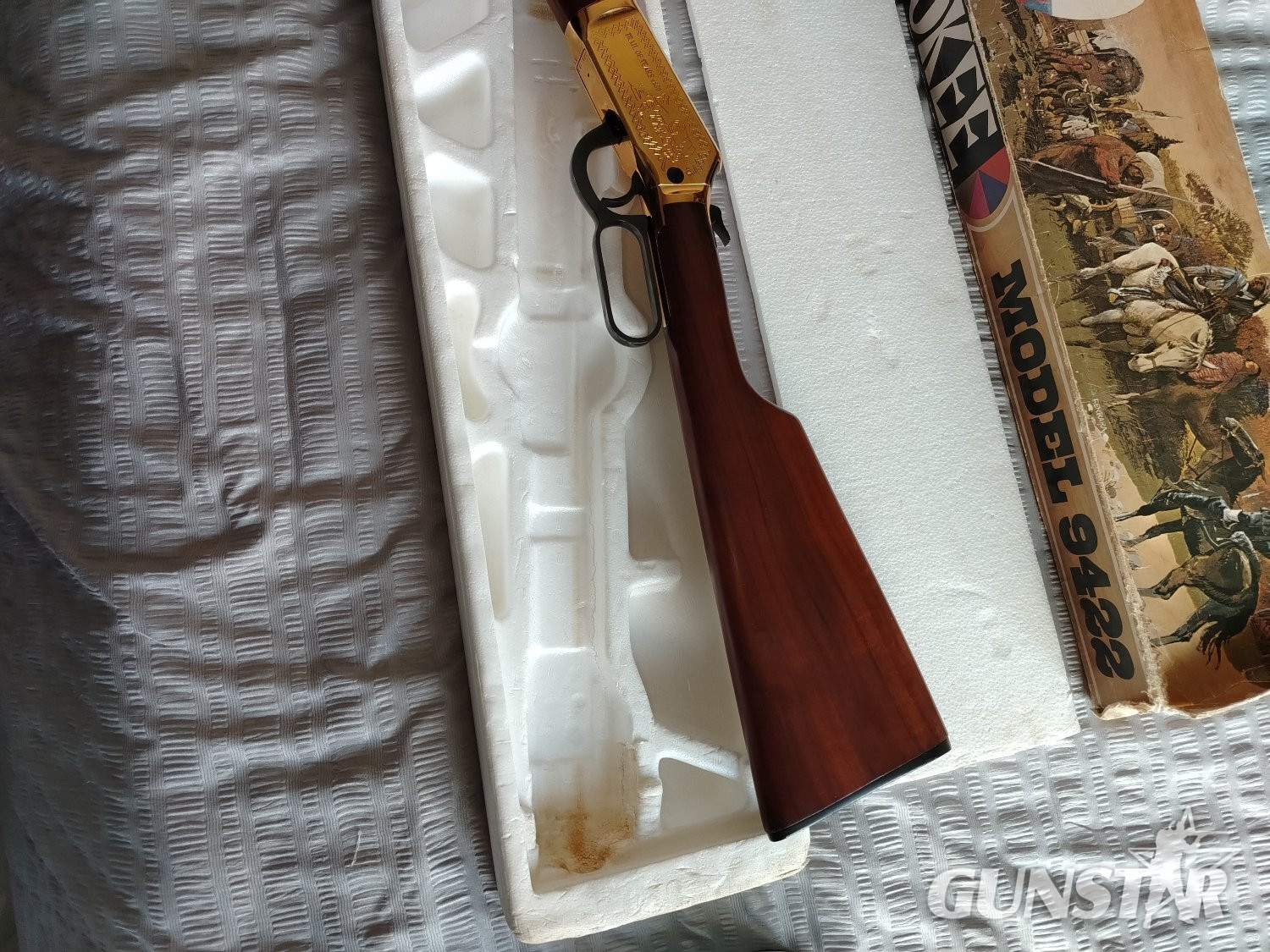 Winchester I Model 9422 Anniversary Edition Lever Action .22 Long Rifle (.22 LR) Rifle - {CATEGORY}