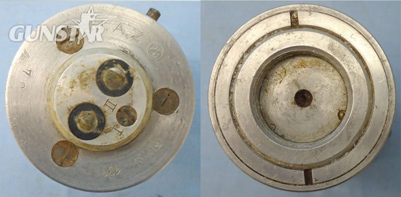 INERT DEACTIVATED, WW2, 1939 Dated German No 25 (EI A.Z 25) Bomb Fuse And Bakelite Transit Container. O 2080 INERT DEACTIVATED, WW2, 1939 Dated German No 25 (EI A.Z 25) Bomb Fuse And Bakelite Transit Container. O 2080  Other Ammunition
