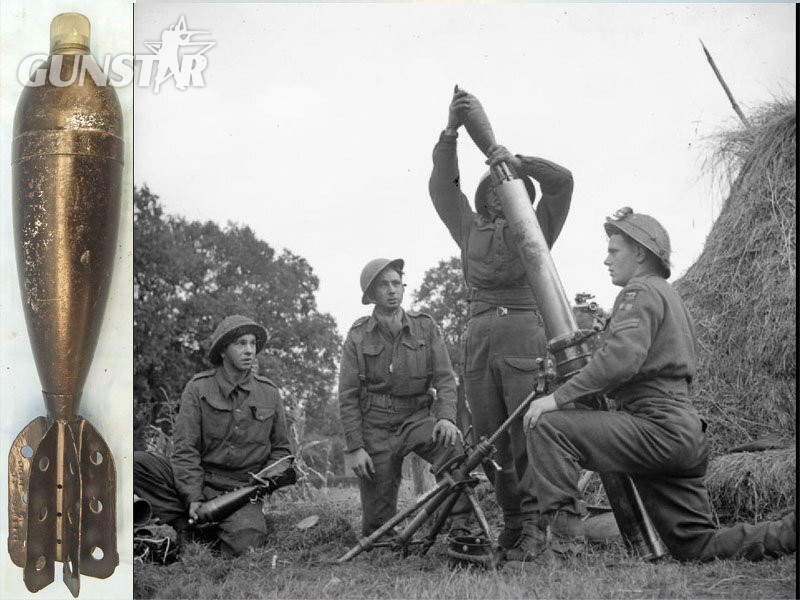 INERT DEACTIVATED. British, WW2, Unfired, 1943 Dated, 4.2 Inch High Explosive Mortar. Sn - O 2220 INERT DEACTIVATED. British, WW2, Unfired, 1943 Dated, 4.2 Inch High Explosive Mortar. Sn - O 2220  Other Ammunition in 