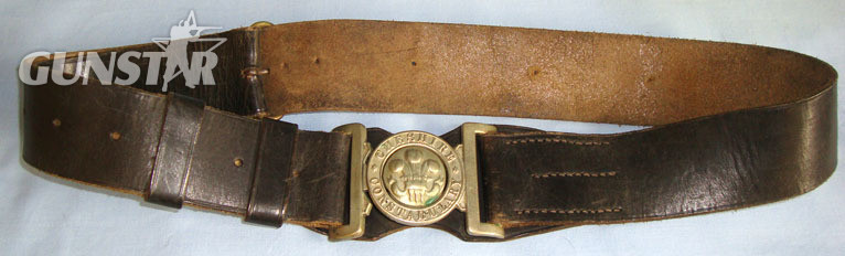 WW1 Period Cheshire Constabulary Uniform Leather Waist Belt, Buckle and Clasp WW1 Period Cheshire Constabulary Uniform Leather Waist Belt, Buckle and Clasp Clothing in 