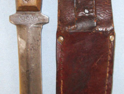 Case Cutlery Co U.S. Fighting/ Trench Combat Knife By Case Cutlery Co & Leather  Knive