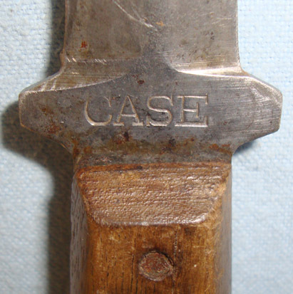 Case Cutlery Co U.S. Fighting/ Trench Combat Knife By Case Cutlery Co & Leather  Knive
