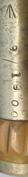 {CATEGORY} - INERT DEACTIVATED. Rare British Boer War Period 1900 Dated 15 Pounder Breach Loading Horse Field Gun Shrapnel Shell. - O 1896 INERT DEACTIVATED. Rare British Boer War Period 1900 Dated 15 Pounder Breach Loading Horse Field Gun Shrapnel Shell. - O 1896  Other Ammunition