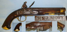 W. & J. Rigby With Fish Tail Stock, Brass Furniture & Captive Ram Rod. Sn 21350 None Muzzleloader