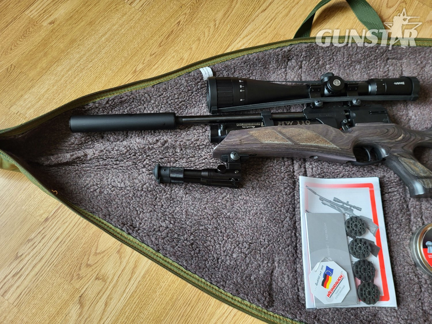 Weihrauch HW110 KT .22 - {CATEGORY} in 