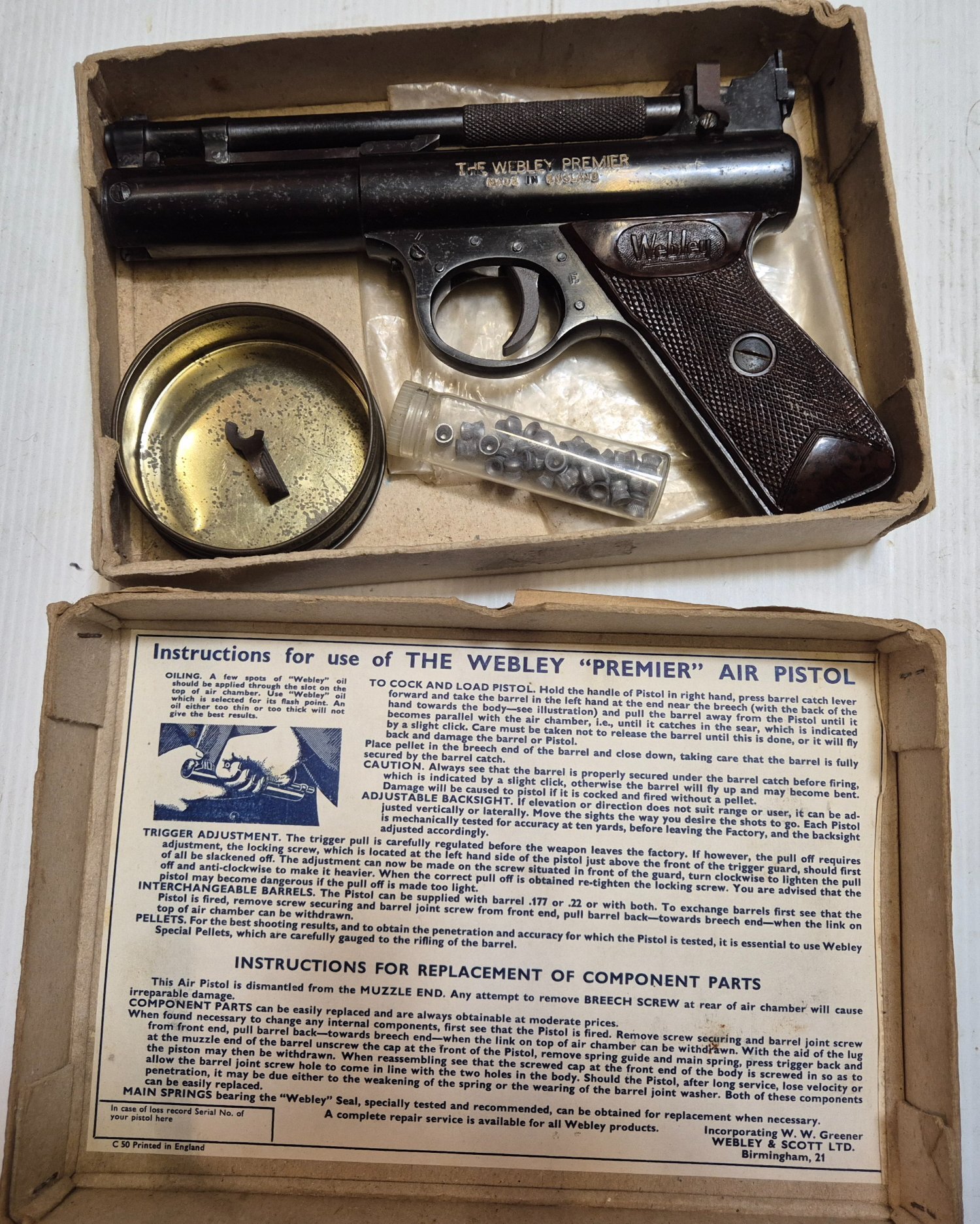 Webley & Scott Premier (E Series) .22
