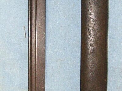 VERY RARE**WW1 Era British Issue Japanese Kokura Arsenal Type 30 Arisaka Rifle Bayonet Regiment Marked ‘8 MAN’ To The 8th Battalion Manchester Regiment & ‘RM’ Royal Marines & U.S. Scabbard With Leather Frog. Sn 23398 Bayonet