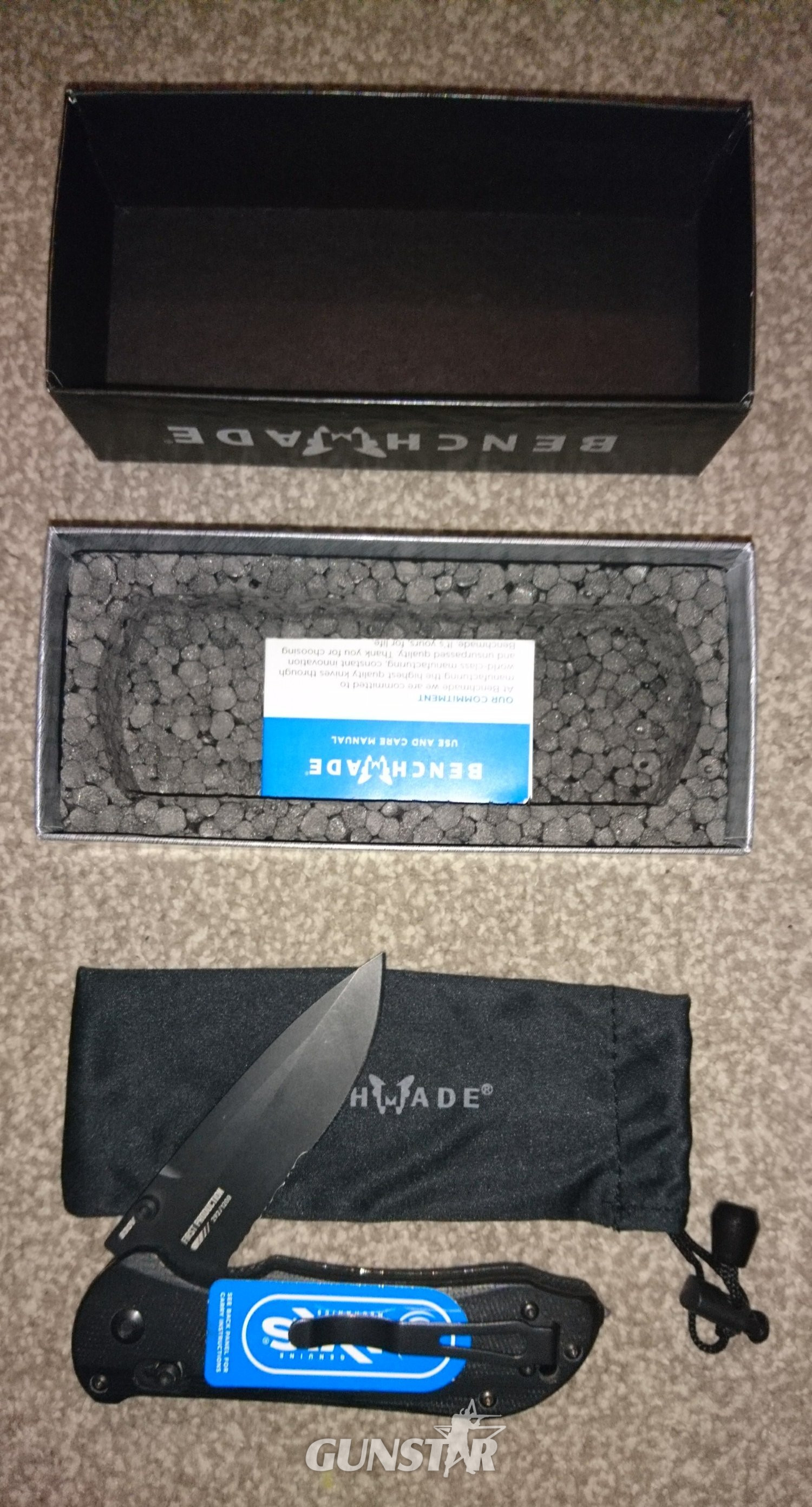 Benchmade and SOG Knive