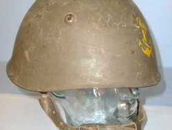 Italian Pattern 1933 Naval / Marine Steel Combat Helmet With 'Fouled Anchor' Pai Italian Pattern 1933 Naval / Marine Steel Combat Helmet With 'Fouled Anchor' Pai Clothing