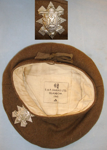  S&P Harris Ltd Glasgow Scottish, Glasgow Highlanders Volunteers (Highland Light Infantry City Of Glasgo Clothing