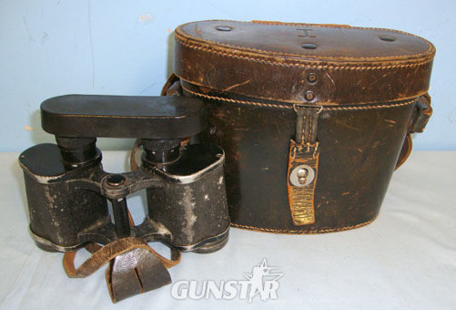 Voigtlaender Sohn AG, Braunschweig 'ddx'  Russian Front / Cold Climate Nazi German Army 6 X 30 Magnification Dienstglas Se Sight & Optic in 