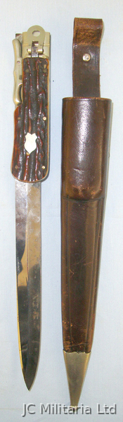 **VERY LARGE**Inter War Era German Geco (Genschow & Co Berlin) Knive in 