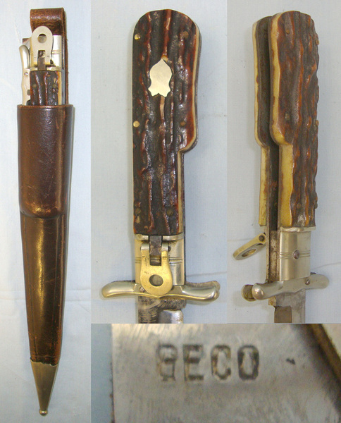 **VERY LARGE**Inter War Era German Geco (Genschow & Co Berlin) Knive