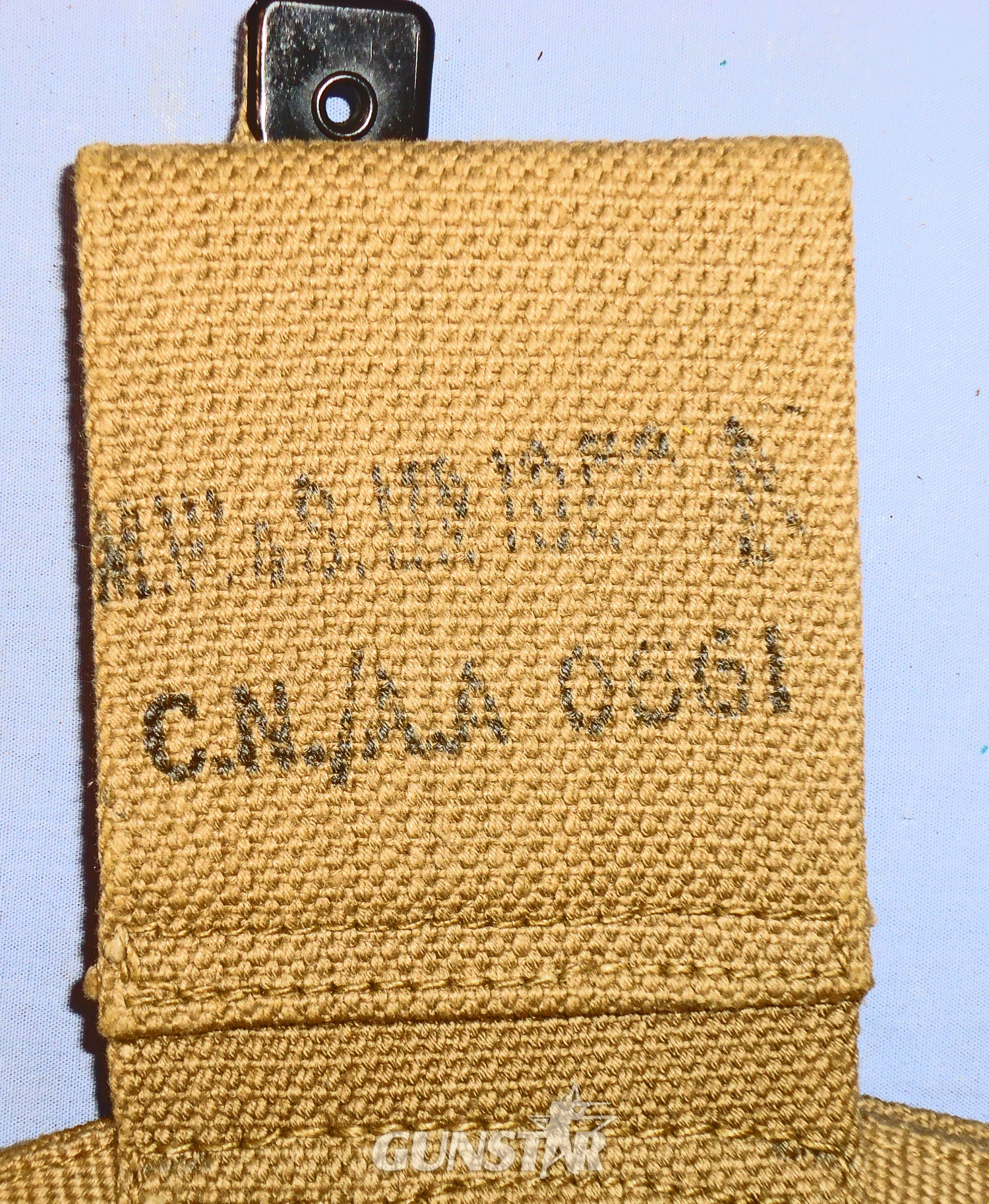 British WD MK 2 Webbing Open Top Tanker’s Holster For Enfield .380 Calibre Spurless Tanker’s Revolvers. - MISC 890 British WD MK 2 Webbing Open Top Tanker’s Holster For Enfield .380 Calibre Spurless Tanker’s Revolvers. - MISC 890 Other Accessory - {CATEGORY}