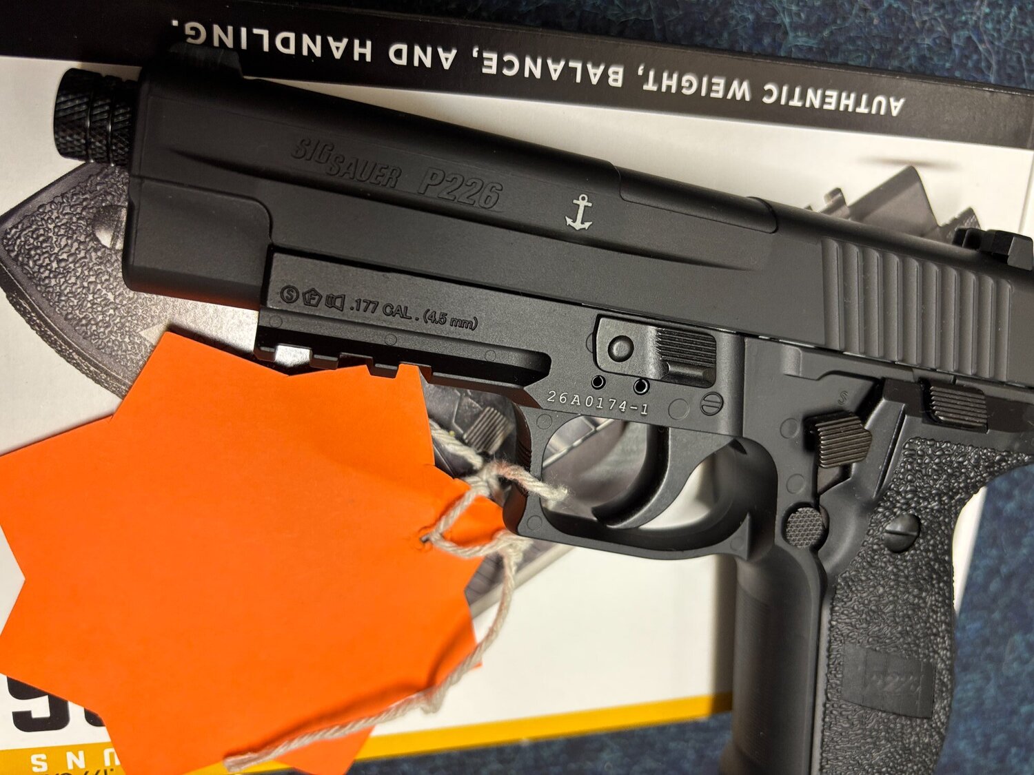  Sig arms P226 .177