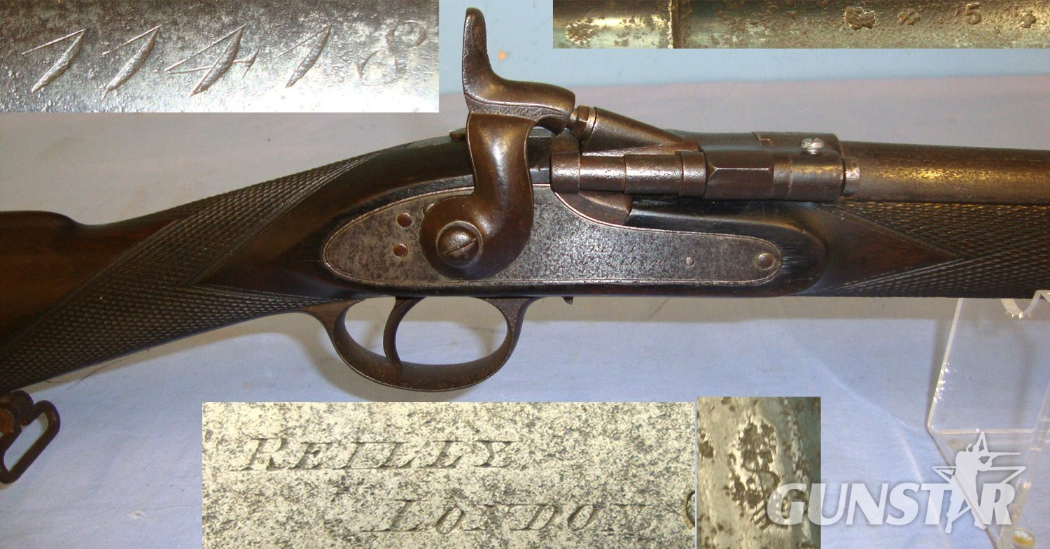  E. M. Reilly & Co. Obsolete Calibre Snider Rifle. Sn 21881 Single Shot .577 Snider Rifle