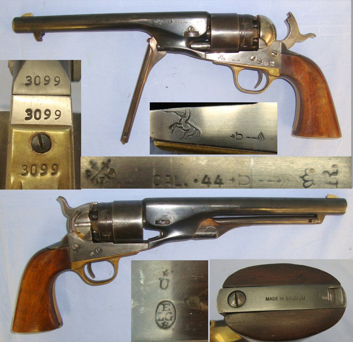 Colt Cap & Ball Percussion Revolver None Revolver