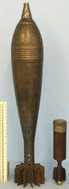 DEACTIVATED INERT. Russian WW2 120mm OF-843 Heavy High Explosive Mortor DEACTIVATED INERT. Russian WW2 120mm OF-843 Heavy High Explosive Mortor Antique & Militaria