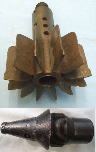  DEACTIVATED INERT. Russian WW2 120mm OF-843 Heavy High Explosive Mortor DEACTIVATED INERT. Russian WW2 120mm OF-843 Heavy High Explosive Mortor Antique & Militaria