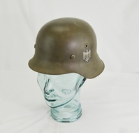 Original WW2 German Single Decal M42 Helmet Clothing