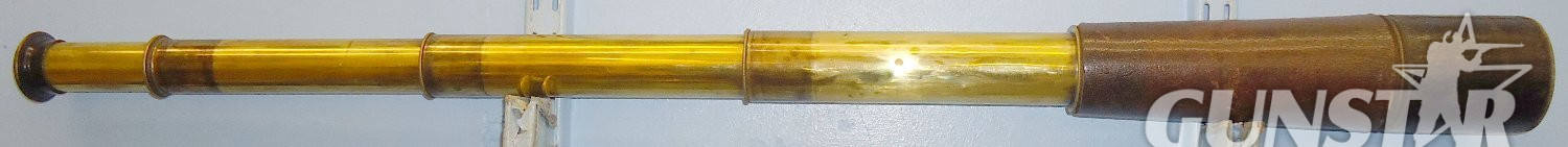 WWI 4 Draw Leather Bound Brass Telescope by Adie & Son Edinburgh. OPT 806. WWI 4 Draw Leather Bound Brass Telescope by Adie & Son Edinburgh. OPT 806. Sight & Optic