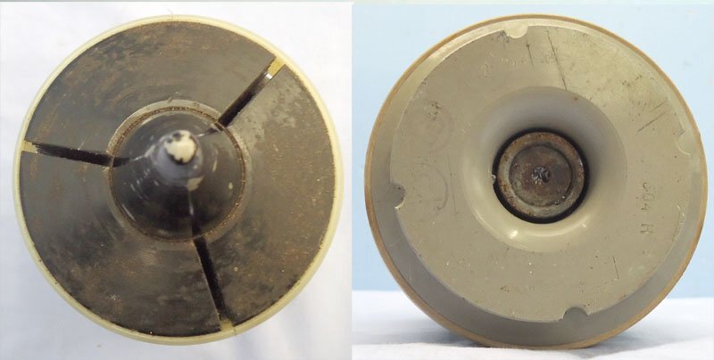  INERT DEACTIVATED. British, 1978 Dated, Unfired 105mm (105x617R) APDS/T (Armour Piercing, Discarding Sabot/Trace) Projectile. - O 2279 INERT DEACTIVATED. British, 1978 Dated, Unfired 105mm (105x617R) APDS/T (Armour Piercing, Discarding Sabot/Trace) Projectile. - O 2279  Other Ammunition