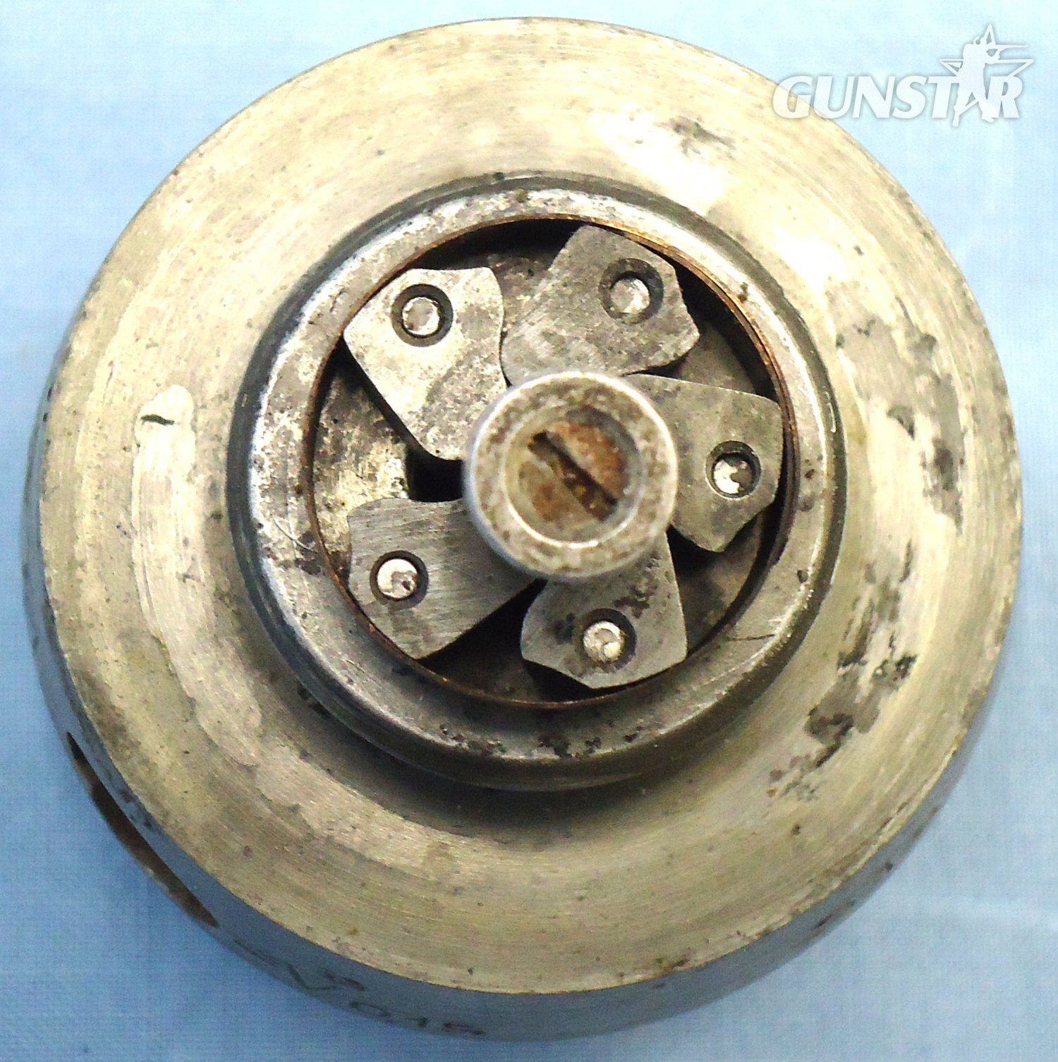 {CATEGORY} - INERT DEACTIVATED. Scarce, Unfired, Strippable, Alloy, German WW2, 1940 Dated AZ 23Zn Impact Fuze for German High Explosive Projectiles. - O 2307 INERT DEACTIVATED. Scarce, Unfired, Strippable, Alloy, German WW2, 1940 Dated AZ 23Zn Impact Fuze for German High Explosive Projectiles. - O 2307 Various Other Ammunition in 