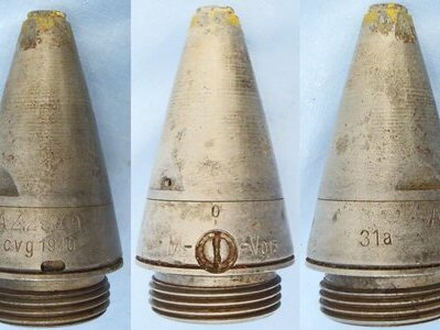 INERT DEACTIVATED. Scarce, Unfired, Strippable, Alloy, German WW2, 1940 Dated AZ 23Zn Impact Fuze for German High Explosive Projectiles. - O 2307 INERT DEACTIVATED. Scarce, Unfired, Strippable, Alloy, German WW2, 1940 Dated AZ 23Zn Impact Fuze for German High Explosive Projectiles. - O 2307 Various Other Ammunition