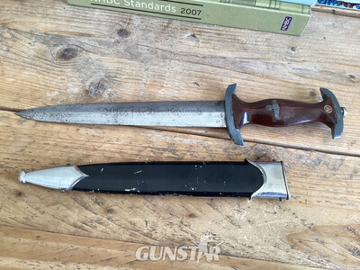 German 1933 Pattern NSKK Dagger By RZM M7 / 33 Dagger