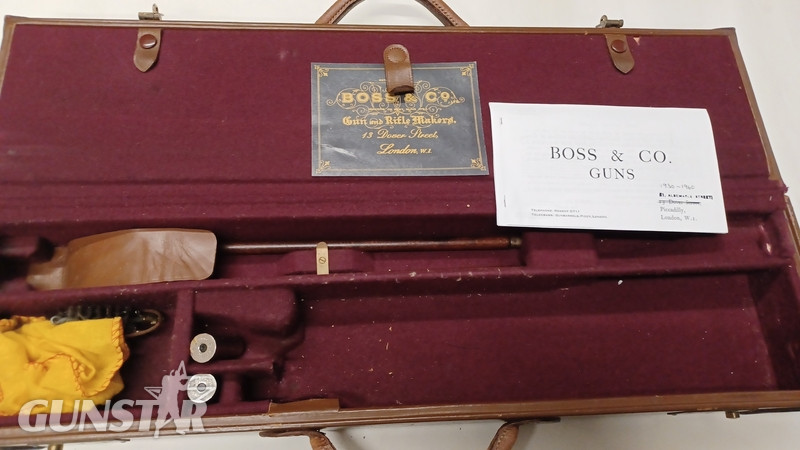  Boss & Co round body pair  Side By Side 12 Bore/gauge