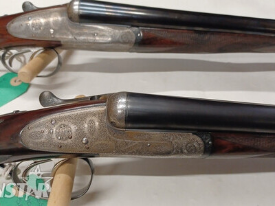 Boss & Co round body pair Side By Side 12 Bore/gauge