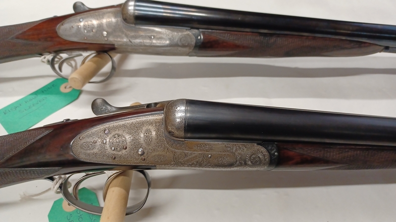 Boss & Co round body pair  reduced price to sell !!  Side By Side 12 Bore/gauge