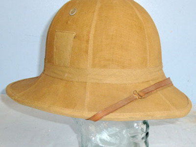 Italian Colonial Infantry Tropical Helmet. Italian Colonial Infantry Tropical Helmet.  Clothing