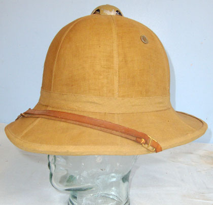 Italian Colonial Infantry Tropical Helmet. Italian Colonial Infantry Tropical Helmet.  Clothing