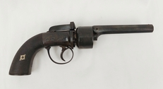 Circa 1840 Osbourne Transitional Revolver Pistol Revolver None Revolver