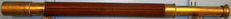 19th Century Single Draw Leather bound Brass Telescope. OPT 828. 19th Century Single Draw Leather bound Brass Telescope. OPT 828. Other Accessory