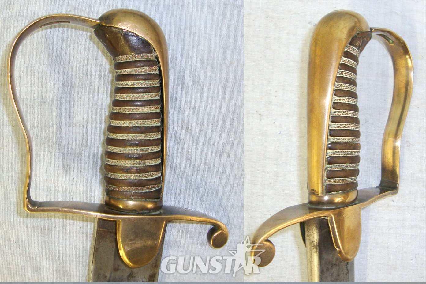 NAPOLEONIC WARS ERA** British Cavalry Officer’s Private Purchase 1796 Pattern Type Sabre With Brass Fittings & Scabbard. Sn 23484:40 Sword