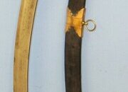 NAPOLEONIC WARS ERA** British Cavalry Officer’s Private Purchase 1796 Pattern Type Sabre With Brass Fittings & Scabbard. Sn 23484:40 Sword