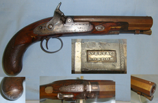 Avery & Co With Octagonal Damascus Barrel. Sn 21355 None Muzzleloader