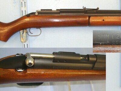SCARCE IN THE UK**MINT**C1949-1977 Sheridan Products Inc Racine USA Air Rifle company ‘C Series’ Bolt Action Loading, Pneumatic Pump Action .20 Calibre (5mm) Single Shot Air Rifle. Sn 23454 air rifle .20